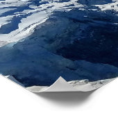 モンブランからのパノラマビュー ポスター (角)