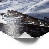 モンブランとライグイユデュミディの山頂 フォトプリント            (角)