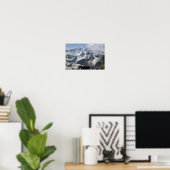 モンブランのドラマチックな景色 ポスター (ホームオフィス)