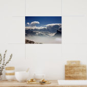 モンブランフランスホリデーカード ポスター (キッチン)