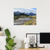 モンブランマスシフポスター ポスター (ホームオフィス)