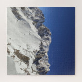 モンブラン冬山パズル ジグソーパズル (横)