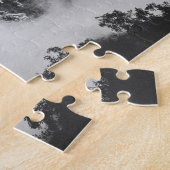 モンブラン山(アルプス)シャモニー、フランス ジグソーパズル (側面)