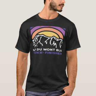 モンブラン+シャモニー+フランス+イタリア+スイス Tシャツ