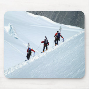 モンブラン(フランス)登山家 マウスパッド