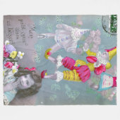 モンプチクールダンスバイザー2 フリースブランケット (正面(横))