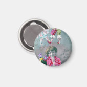 モンプチクールダンスバイザー マグネット (正面/裏面)