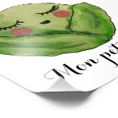 モンプチチョーキャベツプリント フォトプリント            (角)