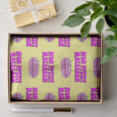 モンプティマカロンレトログルーヴィ文字 薄葉紙 (ギフト)