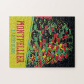 モンペリエアーキテクチャイラストレーションフランス ジグソーパズル (横)