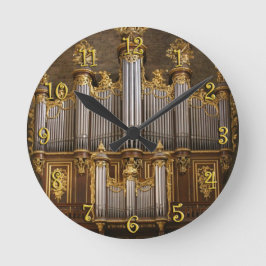 モンペリエオルガンラウンドクロック ラウンド壁時計