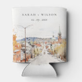 モンペリエシティスケープVermontウォーター結婚カラー 缶クーラー (裏面)