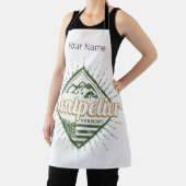 モンペリエバーモントシティ統一された州ヴィンテージUSA エプロン (インサイチュ)