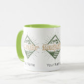 モンペリエバーモントシティ統一された州ヴィンテージUSA マグカップ (正面左)