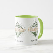 モンペリエバーモントシティ統一された州ヴィンテージUSA マグカップ (正面右)