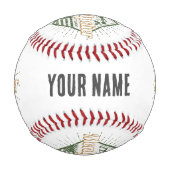 モンペリエバーモントシティ統一された州ヴィンテージUSA 野球ボール (裏面)