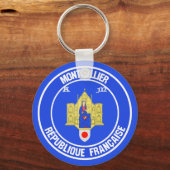 モンペリエラウンドエンブレム キーホルダー (正面)