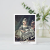 モンペンシエールデュークオブフランソワスブーシェ ポストカード (スタンド正面)