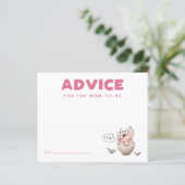 モンマイカード用ピンクの恐竜アドバイス (スタンド正面)