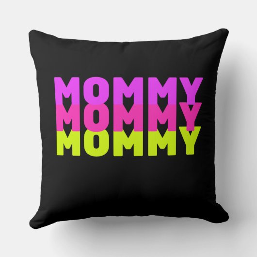 モンマイブラック装飾用クッション クッション (裏面)