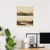 モンマウスハウス春レイクNJ ポスター (ホームオフィス)