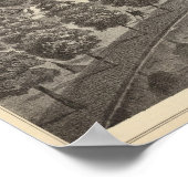 モンマウスハウス、春レイクビーチ、ニュージャージー ポスター (角)