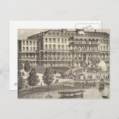 モンマウスハウス、春レイクビーチ、ニュージャージー ポストカード (正面/裏面)