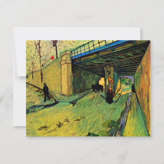 モンマジュールに架かる鉄道橋ビンセント・ヴァン・ゴッホ (正面)