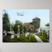 モンマスの近くの教会（1900年） ポスター (正面)