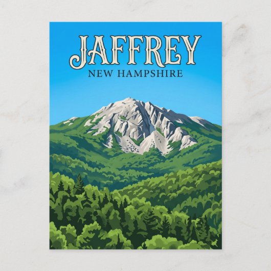 モンマドノック山 アメリカ ポストカード (正面)