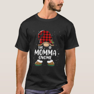 モンマノーム バッファロー チェック マッチング ファミリー クリスマス Tシャツ