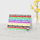 モンマモンマ カード (黄色い花)