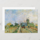 モンマルトの野菜園 ヴィンセント・ヴァン・ゴッホ (正面/裏面)