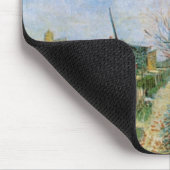 モンマルトの野菜園（仏：Jardin de légumes à Montmartre）by ヴィンセ マウスパッド (コーナー)