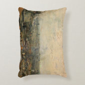 モンマルトルからのパリの眺めバイビンセント・ヴァン・ゴッホ アクセントクッション (正面(垂直))