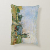 モンマルトルのベジタブルガーデンbyビンセント・ヴァン・ゴッホ アクセントクッション (裏面(縦))