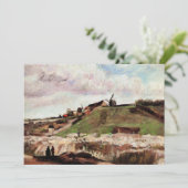 モンマルトルの採石場のある丘 ヴィンセント・ヴァン・ゴッホ (スタンド正面)