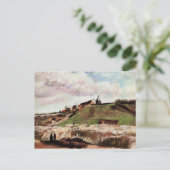 モンマルトルの採石場のある丘 ヴィンセント・ヴァン・ゴッホ ポストカード (スタンド正面)