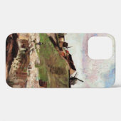 モンマルトルの採石場のある丘 ヴィンセント・ヴァン・ゴッホ Case-Mate iPhoneケース (裏面 (横))