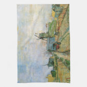 モンマルトルの野菜園（仏：Jardin de légumes à Montmartre）by ヴィン キッチンタオル (縦)