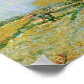 モンマルトルの野菜園（仏：Jardin de légumes à Montmartre）by ヴィン ポスター (角)