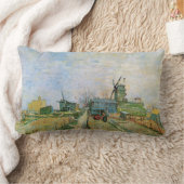 モンマルトルの野菜園（仏：Jardin de légumes à Montmartre）by ヴィン ランバークッション (ブランケット)