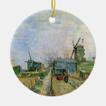 モンマルトルの野菜園（Vincent van Gogh）