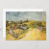 モンマルトルの野菜畑、ヴィンセント・ヴァン・ゴッホ (正面/裏面)
