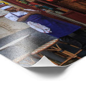 モンマルトルアメリーカフェデス2ムーランパリ –  フォトプリント            (角)