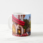 モンマルトルインパリスフランスオールド通りカフェ コーヒーマグカップ (正面左)