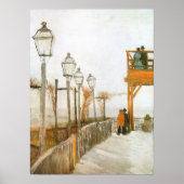 モンマルトルバイビンセントヴァンゴッホヴィンテージファインアート ポスター (正面)