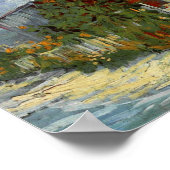 モンマルトルパスウィズサンフラワーズヴァンゴッホファインアート ポスター (角)