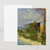 モンマルトルパス&サンフラワーズバイビンセント・ヴァン・ゴッホ (正面/裏面)