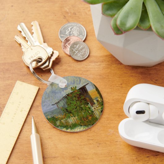 モンマルトルパス&サンフラワーズバイビンセント・ヴァン・ゴッホ キーホルダー (デスク)